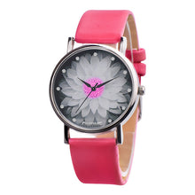 Load image into Gallery viewer, New Fashion Ladies Watch Womens Flower Casual Leather Analog Quartz Wrist Watches Quartz Clock Gifts Relogio Feminino 2020 Q60
