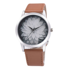 Load image into Gallery viewer, New Fashion Ladies Watch Womens Flower Casual Leather Analog Quartz Wrist Watches Quartz Clock Gifts Relogio Feminino 2020 Q60
