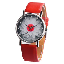 Load image into Gallery viewer, New Fashion Ladies Watch Womens Flower Casual Leather Analog Quartz Wrist Watches Quartz Clock Gifts Relogio Feminino 2020 Q60
