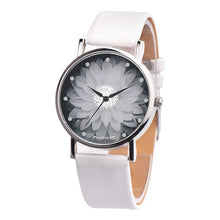 Load image into Gallery viewer, New Fashion Ladies Watch Womens Flower Casual Leather Analog Quartz Wrist Watches Quartz Clock Gifts Relogio Feminino 2020 Q60
