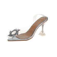 Load image into Gallery viewer, Luxury Women Pumps 2019 Transparent High Heels Sexy Pointed Toe Slip-on Wedding Party Brand Fashion Shoes For Lady Size 34-41

