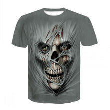 Load image into Gallery viewer, 2020 New Cloudstyle Own Design Men&#39;s T shirt 3D Gun Warrior Tshirt Print Knife Harajuku Tops Tee Short Sleeve Fitness t-shirt
