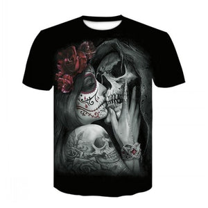 2020 New Cloudstyle Own Design Men's T shirt 3D Gun Warrior Tshirt Print Knife Harajuku Tops Tee Short Sleeve Fitness t-shirt