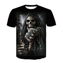 Load image into Gallery viewer, 2020 New Cloudstyle Own Design Men&#39;s T shirt 3D Gun Warrior Tshirt Print Knife Harajuku Tops Tee Short Sleeve Fitness t-shirt
