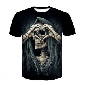 2020 New Cloudstyle Own Design Men's T shirt 3D Gun Warrior Tshirt Print Knife Harajuku Tops Tee Short Sleeve Fitness t-shirt