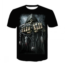 Load image into Gallery viewer, 2020 New Cloudstyle Own Design Men&#39;s T shirt 3D Gun Warrior Tshirt Print Knife Harajuku Tops Tee Short Sleeve Fitness t-shirt
