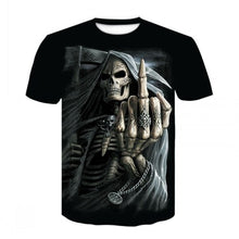 Load image into Gallery viewer, 2020 New Cloudstyle Own Design Men&#39;s T shirt 3D Gun Warrior Tshirt Print Knife Harajuku Tops Tee Short Sleeve Fitness t-shirt

