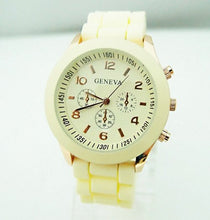 Load image into Gallery viewer, Top Luxury Brand Silicone quartz watch women men ladies fashion bracelt wrist watch wristwatch relogio feminino masculino Clock
