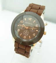 Load image into Gallery viewer, Top Luxury Brand Silicone quartz watch women men ladies fashion bracelt wrist watch wristwatch relogio feminino masculino Clock
