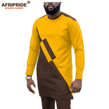 Load image into Gallery viewer, 2019 Dashiki Men Tracksuit 2 Piece African Shirts and Ankara Pants Suits Plus Size Outwear Clothes Wear AFRIPRIDE A1916057
