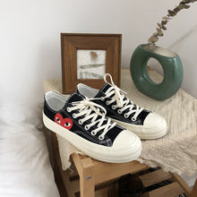 Load image into Gallery viewer, DIWEINI  male PLAY Black CDG 1970s All cool star High/Low top Unisex Skateboarding Shoes sapato feminino zapatos de mujer
