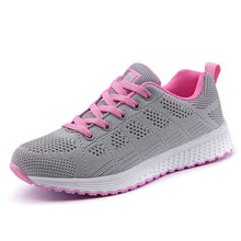 Load image into Gallery viewer, Women Shoes Casual Sneakers Women Trainers Fasion Lace-Up Breathable Mesh Walking Shoes Women Tenis Feminio
