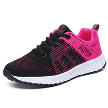 Load image into Gallery viewer, Women Shoes Casual Sneakers Women Trainers Fasion Lace-Up Breathable Mesh Walking Shoes Women Tenis Feminio
