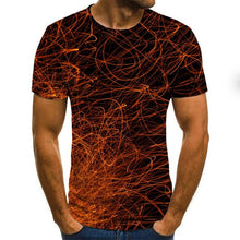 Load image into Gallery viewer, 2020 New Male 3d Tshirts Print T Cartoon Shirts Men Summer water drop Tops Men Tees Casual Streetwear 6XL
