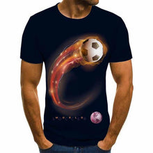 Load image into Gallery viewer, 2020 New Male 3d Tshirts Print T Cartoon Shirts Men Summer water drop Tops Men Tees Casual Streetwear 6XL
