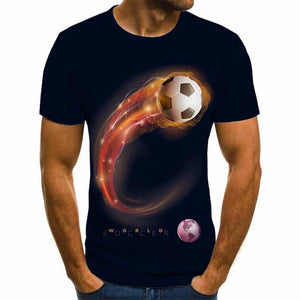 2020 New Male 3d Tshirts Print T Cartoon Shirts Men Summer water drop Tops Men Tees Casual Streetwear 6XL