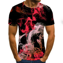 Load image into Gallery viewer, 2020 New Male 3d Tshirts Print T Cartoon Shirts Men Summer water drop Tops Men Tees Casual Streetwear 6XL
