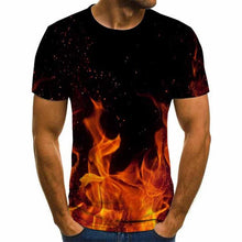 Load image into Gallery viewer, 2020 New Male 3d Tshirts Print T Cartoon Shirts Men Summer water drop Tops Men Tees Casual Streetwear 6XL
