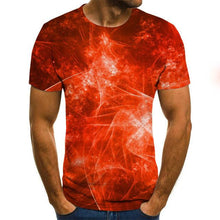 Load image into Gallery viewer, 2020 New Male 3d Tshirts Print T Cartoon Shirts Men Summer water drop Tops Men Tees Casual Streetwear 6XL
