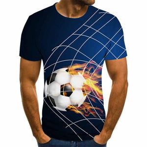 2020 New Male 3d Tshirts Print T Cartoon Shirts Men Summer water drop Tops Men Tees Casual Streetwear 6XL