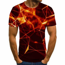 Load image into Gallery viewer, 2020 New Male 3d Tshirts Print T Cartoon Shirts Men Summer water drop Tops Men Tees Casual Streetwear 6XL

