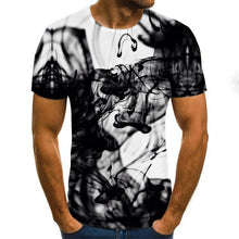 Load image into Gallery viewer, 2020 New Male 3d Tshirts Print T Cartoon Shirts Men Summer water drop Tops Men Tees Casual Streetwear 6XL
