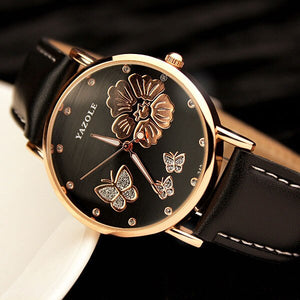 2018 Wrist Watch Women Yazole Brand Famous Fashion Diamond Ladies Watch Female Girl Quartz Watch Montre Femme Relogio Feminino