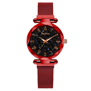 2019 Ladies Wrist Watch Starry Sky Magnetic Women Watch Luminous Luxury Waterproof Female Watch For relogio feminino Reloj Mujer