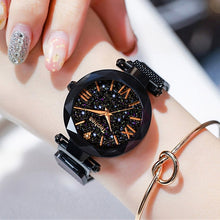 Load image into Gallery viewer, Luxury Women Watches Magnetic Starry Sky Female Clock Quartz Wristwatch Fashion Ladies Wrist Watch reloj mujer relogio feminino
