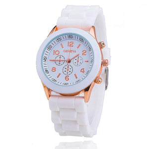 2019 Fashion Quartz Watch Women Silicone Band Ladies Girls Famous Brand Wrist Watch Female Clock Montre Femme Relogio Feminino