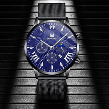 Load image into Gallery viewer, Luxury Brand Watch Men Stainless Steel Diamond Men's Quartz Watch Clock Analog Display Wrist Watches (Small Dial No Work B3683
