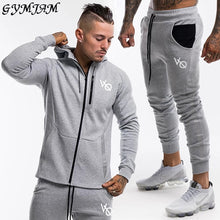 Load image into Gallery viewer, Gray Men&#39;s Suit 2020 Brand Men&#39;s Sportswear Fashion Men&#39;s Hoodie Plus Fashion Men&#39;s Pants Casual Jogger Streetwear Men&#39;s Wear
