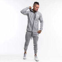 Load image into Gallery viewer, Gray Men&#39;s Suit 2020 Brand Men&#39;s Sportswear Fashion Men&#39;s Hoodie Plus Fashion Men&#39;s Pants Casual Jogger Streetwear Men&#39;s Wear
