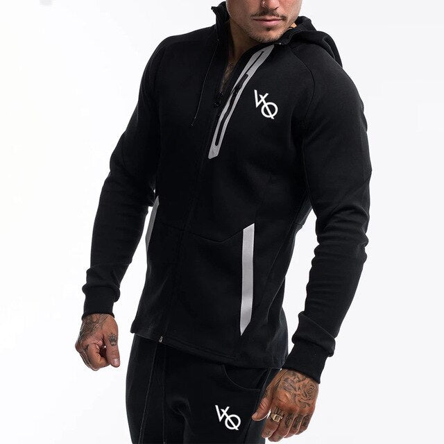 Gray Men's Suit 2020 Brand Men's Sportswear Fashion Men's Hoodie Plus Fashion Men's Pants Casual Jogger Streetwear Men's Wear