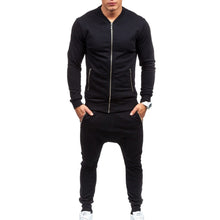 Load image into Gallery viewer, Men Leisure Slim Sets New Fashion Male Autumn  Street wear Style Cardigan Sweatshirts+pants Size 3XL
